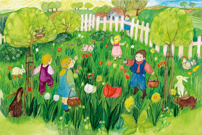 Frühling von Eva-Maria Ott-Heidmann, Blick ins Buch