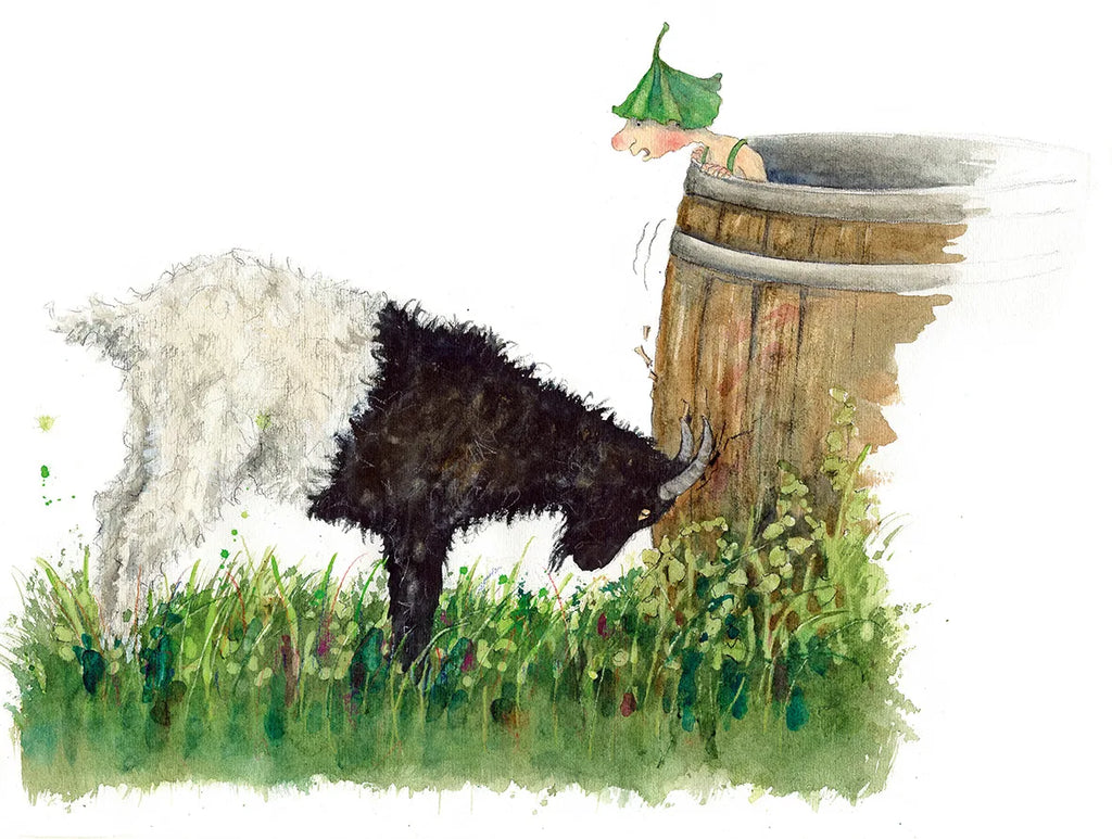 Giesbert hört das Gras wachsen von Daniela Drescher, Blick ins Buch