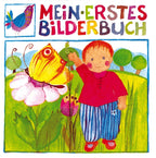 Urachhaus Kinderbuch Mein erstes Bilderbuch von Eva-Maria Ott-Heidmann, Cover mit Kind, großer Blume und Vogel