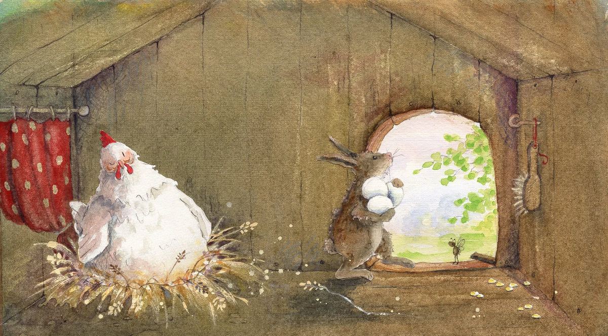 Kleiner Hase Archibald von Daniela Drescher, Blick ins Buch