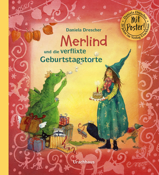 Merlind und die verflixte Geburtstagstorte von Daniela Drescher, Titelbild