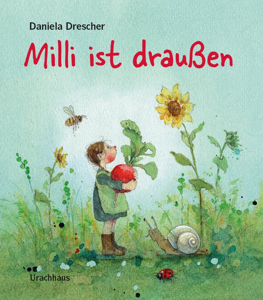 Milli ist draußen von Daniela Drescher, Titelbild