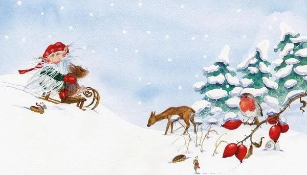 Ole und die Wintermaus von Daniela Drescher, Blick ins Buch
