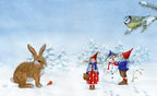 Pippa und Pelle im Schnee von Daniela Drescher, Blick ins Buch