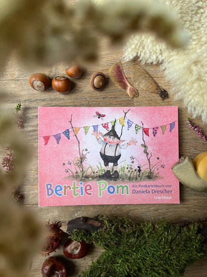 Postkartenbuch Bertie Pom von Daniela Drescher, Titelbild