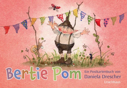 Postkartenbuch Bertie Pom von Daniela Drescher, Kartenmotiv