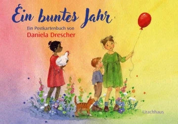 Postkartenbuch Ein buntes Jahr von Daniela Drescher, Kartenmotiv