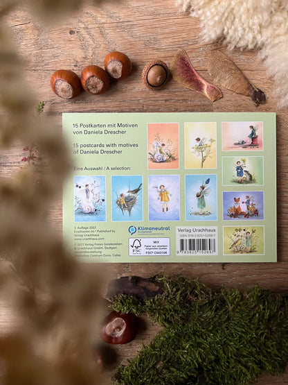 Postkartenbuch Elfenträume von Daniela Drescher, Kartenmotiv