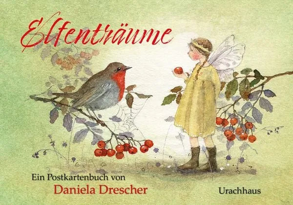 Postkartenbuch Elfenträume von Daniela Drescher, Kartenmotiv