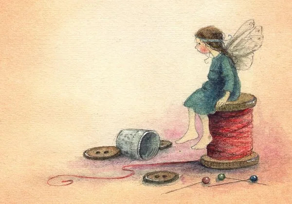 Postkartenbuch Elfenträume von Daniela Drescher, Kartenmotiv