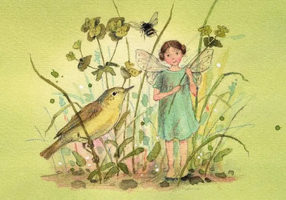 Postkartenbuch Elfenträume von Daniela Drescher, Kartenmotiv