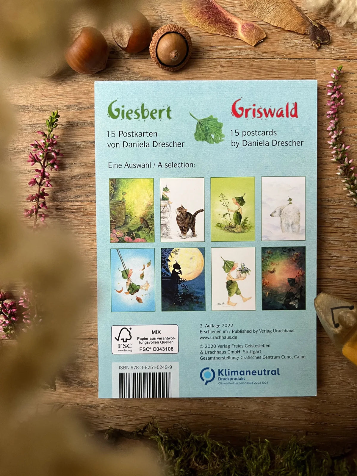 Postkartenbuch Giesbert von Daniela Drescher, Kartenmotiv