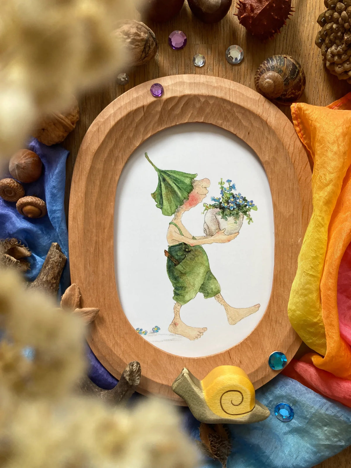Postkartenbuch Giesbert von Daniela Drescher, Kartenmotiv