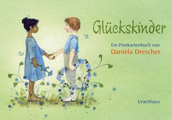 Postkartenbuch Glückskinder von Daniela Drescher, Kartenmotiv