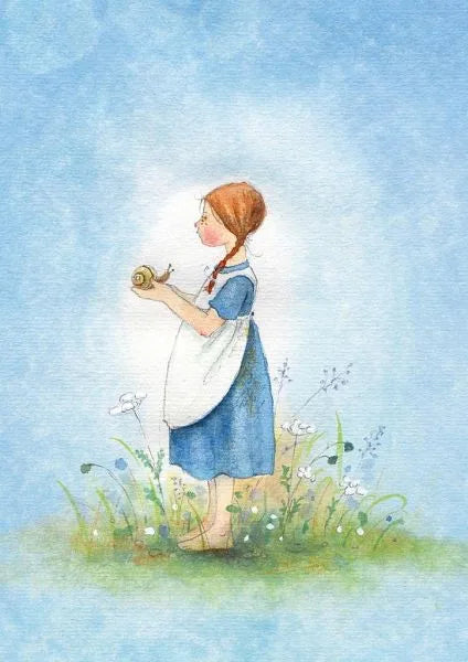 Postkartenbuch Glückskinder von Daniela Drescher, Kartenmotiv