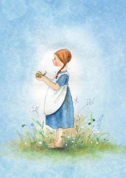 Postkartenbuch Glückskinder von Daniela Drescher, Kartenmotiv