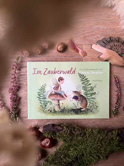 Postkartenbuch Im Zauberwald von Daniela Drescher, Kartenmotiv