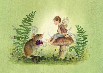 Postkartenbuch Im Zauberwald von Daniela Drescher, Kartenmotiv