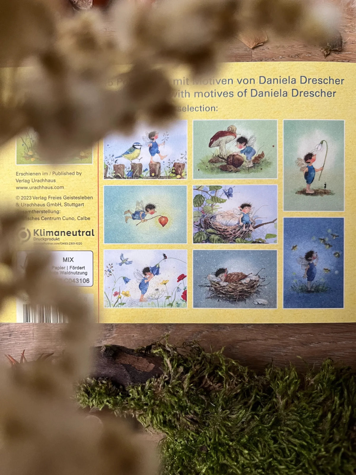 Postkartenbuch Klaus Sausebraus von Daniela Drescher, Kartenmotiv