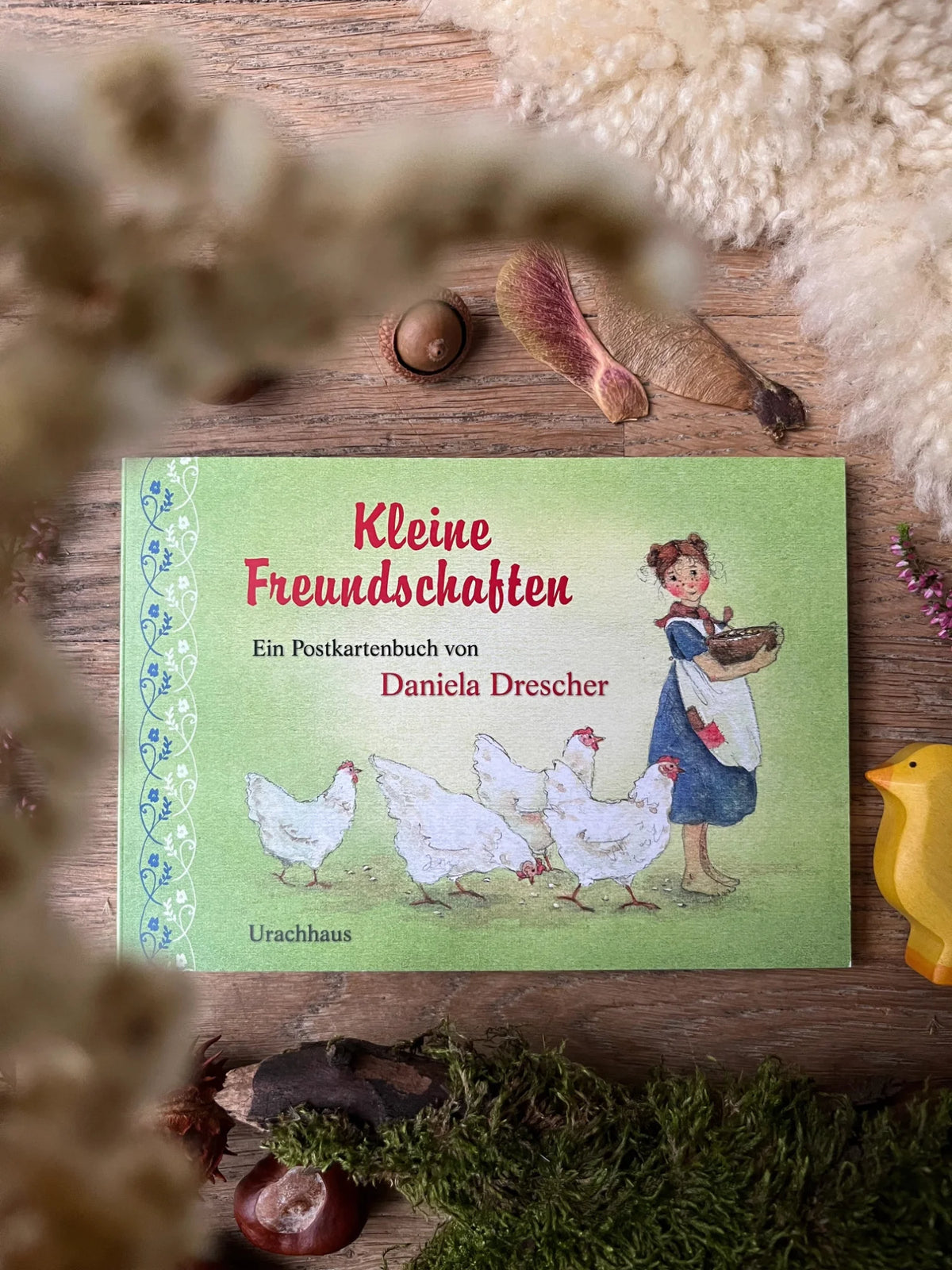 Postkartenbuch Kleine Freundschaften von Daniela Drescher, Kartenmotiv