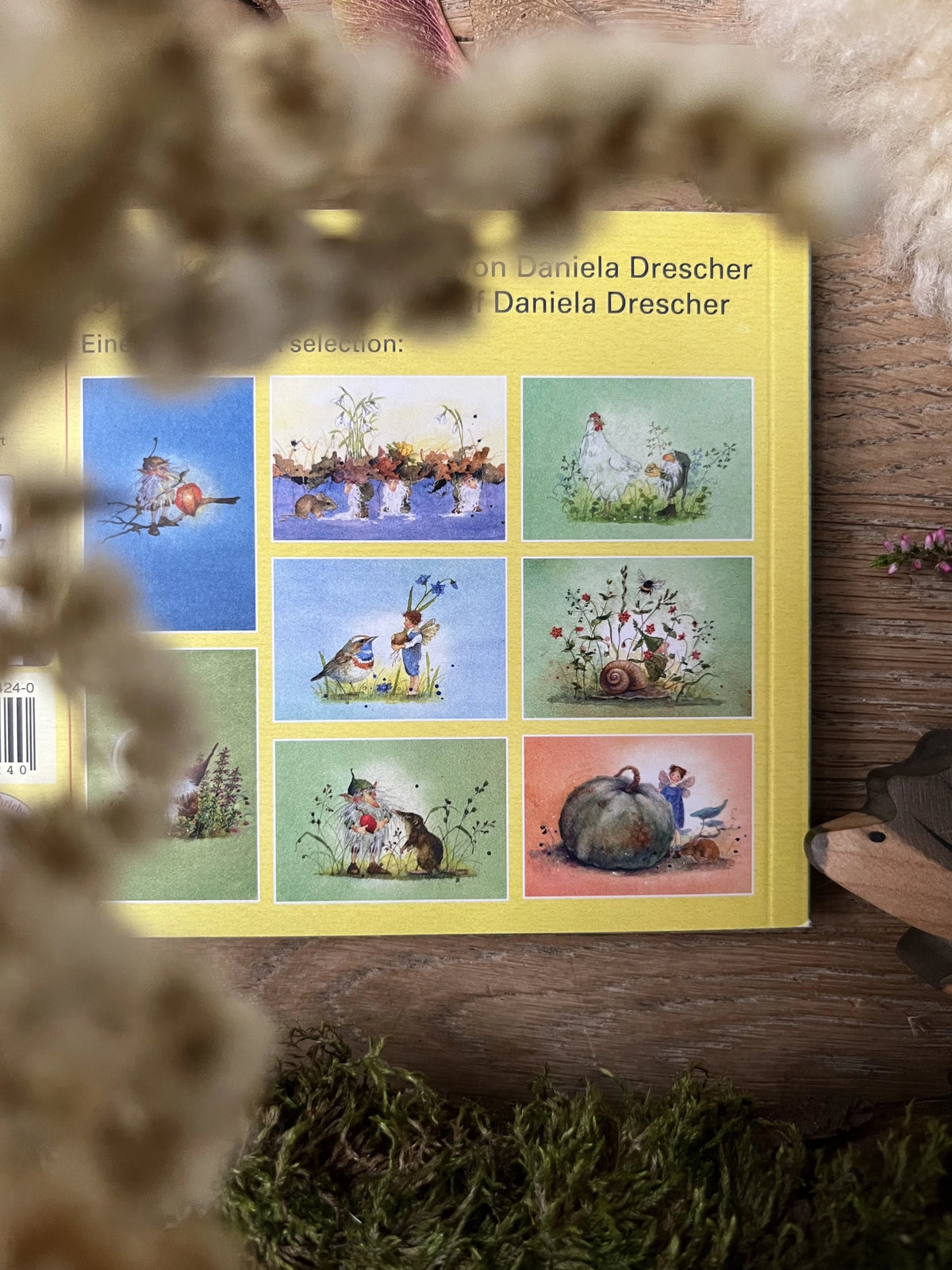 Postkartenbuch Kleine Zauberwelt von Daniela Drescher, Kartenmotiv