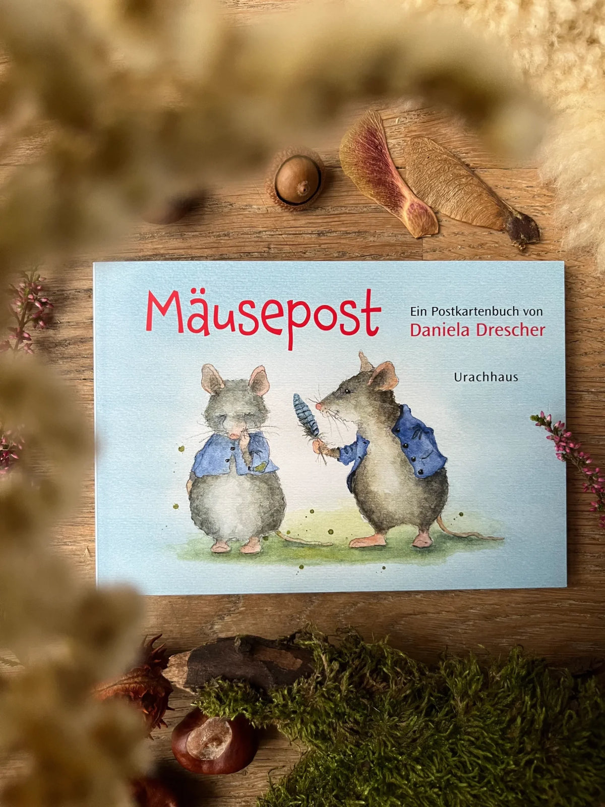 Postkartenbuch Mäusepost von Daniela Drescher, Titelbild