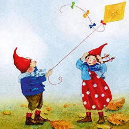 Postkartenbuch Mit Pippa und Pelle durch das Jahr von Daniela Drescher, Kartenmotiv