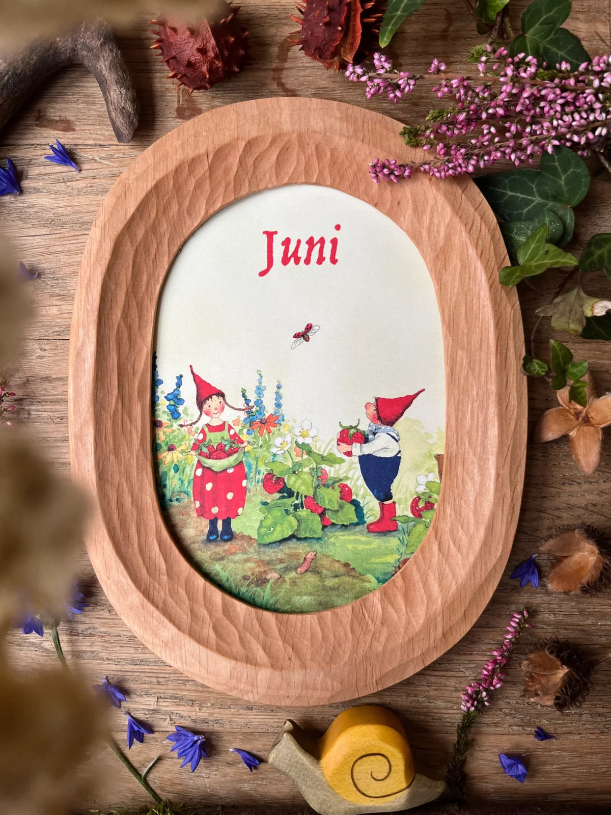 Postkartenbuch Mit Pippa und Pelle durch das Jahr von Daniela Drescher, Kartenmotiv