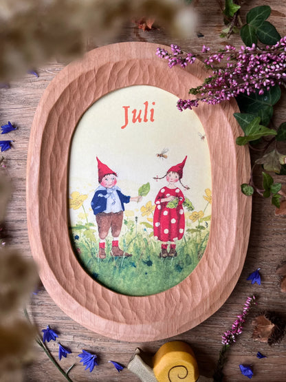 Postkartenbuch Mit Pippa und Pelle durch das Jahr von Daniela Drescher, Kartenmotiv