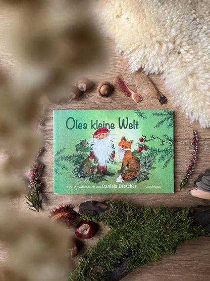 Postkartenbuch Oles kleine Welt von Daniela Drescher, Kartenmotiv