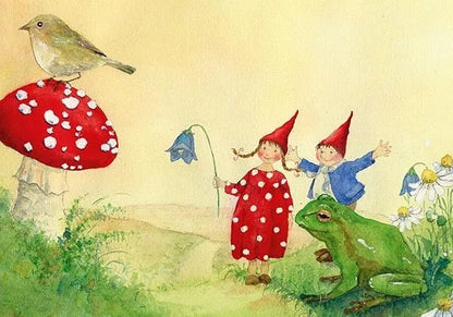 Postkartenbuch Pippa und Pelle von Daniela Drescher, Kartenmotiv
