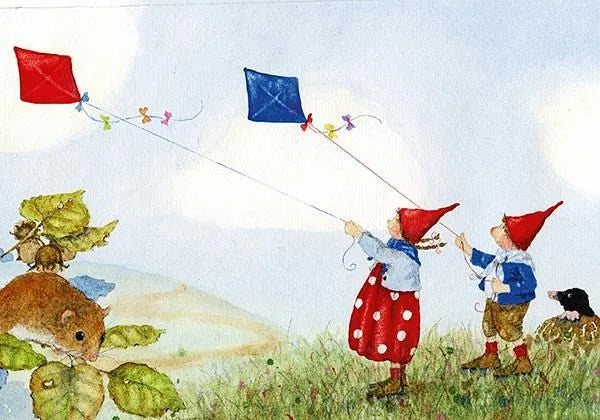 Postkartenbuch Pippa und Pelle von Daniela Drescher, Kartenmotiv