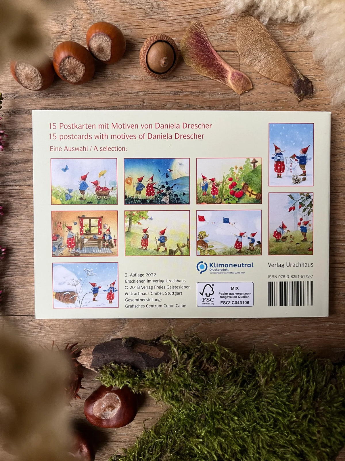 Postkartenbuch Pippa und Pelle von Daniela Drescher, Kartenmotiv