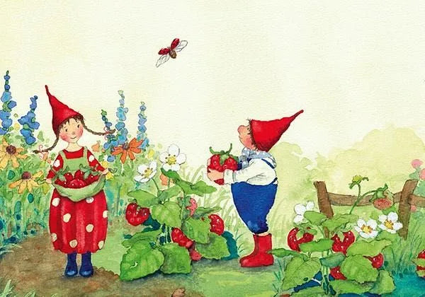 Postkartenbuch Pippa und Pelle von Daniela Drescher, Kartenmotiv