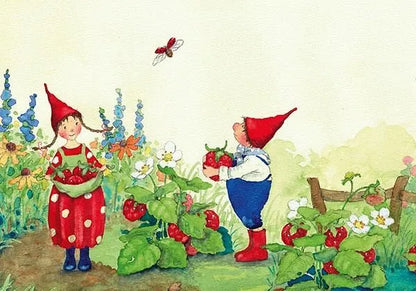 Postkartenbuch Pippa und Pelle von Daniela Drescher, Kartenmotiv
