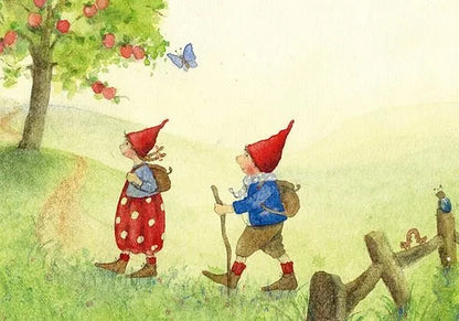 Postkartenbuch Pippa und Pelle von Daniela Drescher, Kartenmotiv