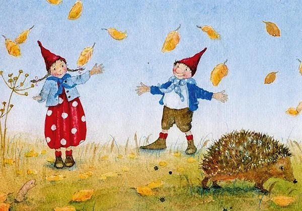 Postkartenbuch Pippa und Pelle von Daniela Drescher, Kartenmotiv