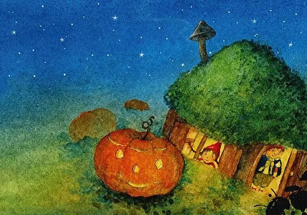 Postkartenbuch Pippa und Pelle von Daniela Drescher, Kartenmotiv
