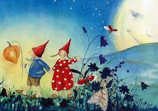 Postkartenbuch Pippa und Pelle von Daniela Drescher, Kartenmotiv