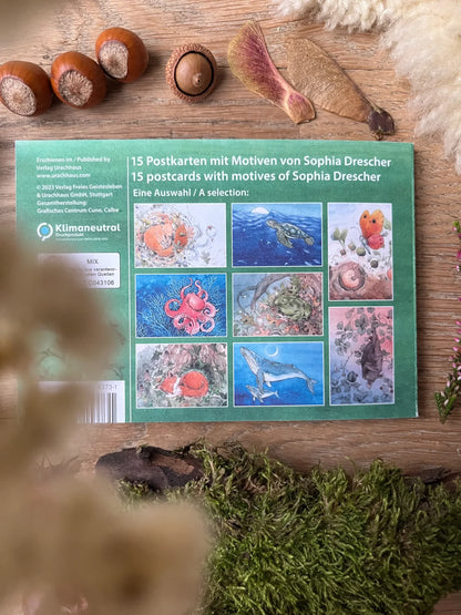 Postkartenbuch Träum was Schönes von Daniela Drescher, Kartenmotiv