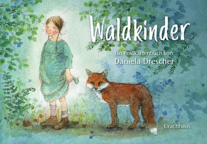 Postkartenbuch Waldkinder von Daniela Drescher, Kartenmotiv