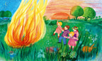 Sommer von Eva-Maria Ott-Heidmann, Blick ins Buch