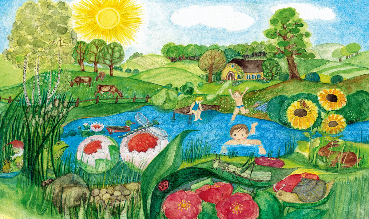 Sommer von Eva-Maria Ott-Heidmann, Blick ins Buch