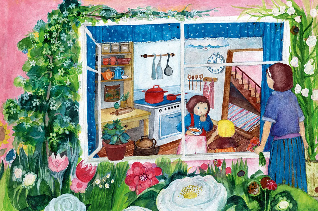 Vom Morgen zum Abend von Eva-Maria Ott-Heidmann, Blick ins Buch