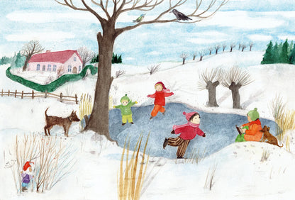 Winter von Eva-Maria Ott-Heidmann, Blick ins Buch