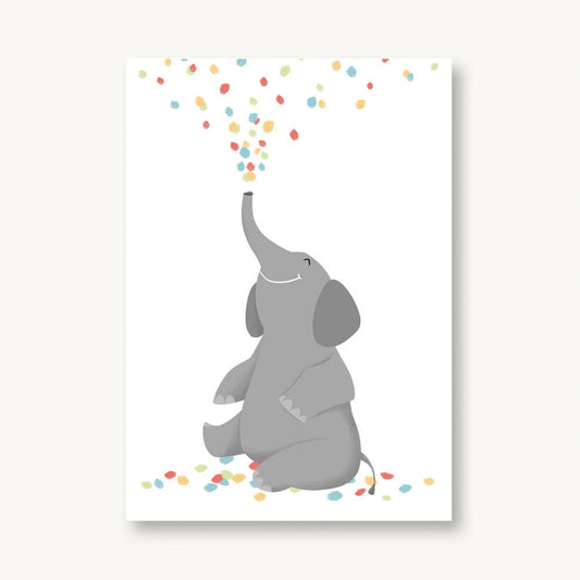 Konfetti Elefant