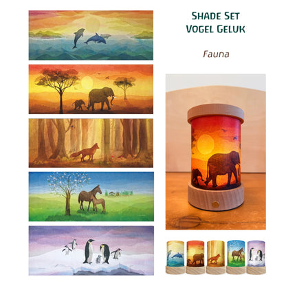 Lichtkarten Set - Vogel Geluk - Fauna
