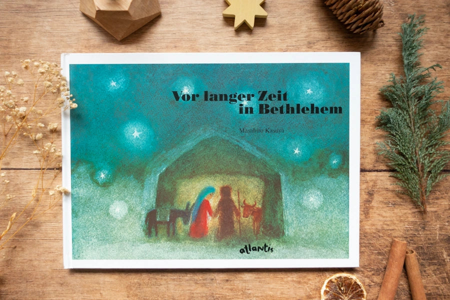 Bilderbuch Vor langer Zeit in Bethlehem von Masahiro Kasuya, Cover