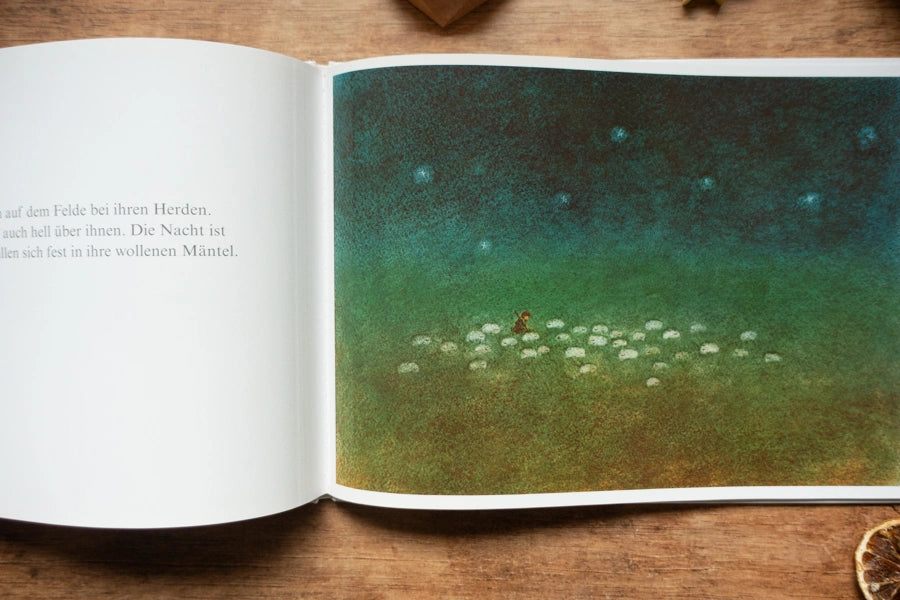 Bilderbuch Vor langer Zeit in Bethlehem von Masahiro Kasuya, Blick ins Buch