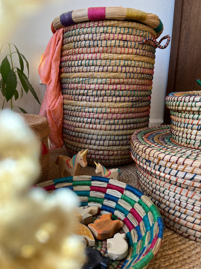 Korb bunt 25 x 10 cm